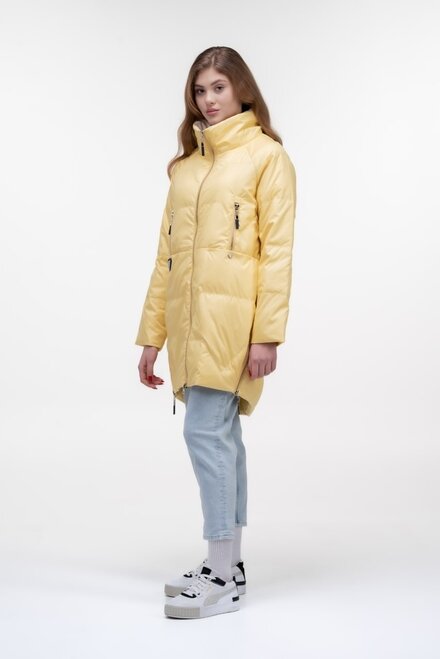 Удлиненная куртка PANGMILLION цвет желтый купить Луцк 1