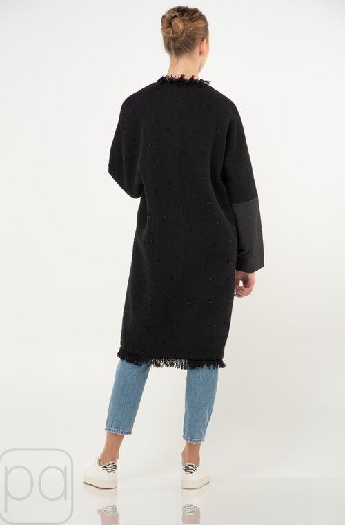 Пальто женское CHIAGO черный цвет купить Жашков 5