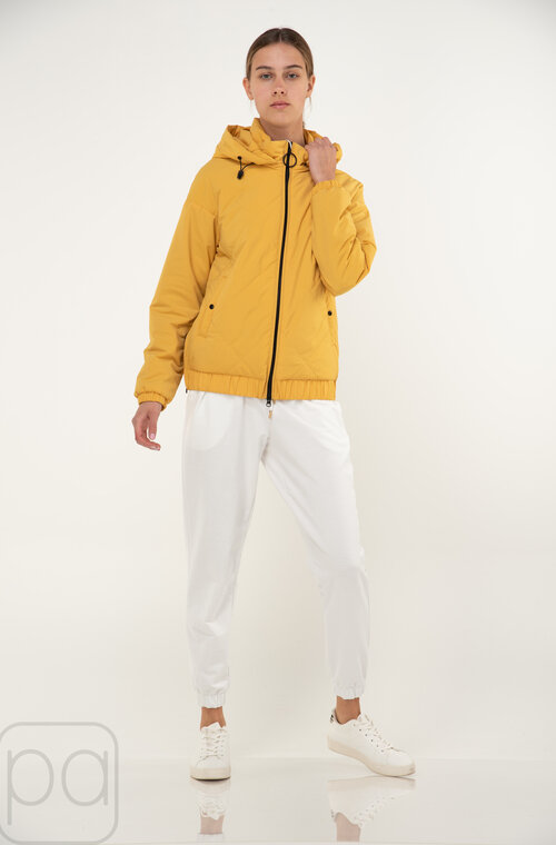 Коротка куртка TOWMY жовта купити Покров 5