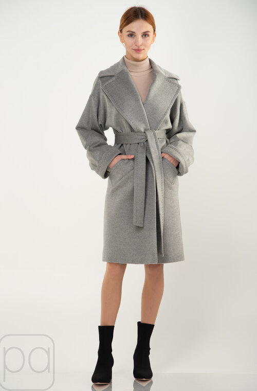 Пальто приталенное VOLSAR цвет серый