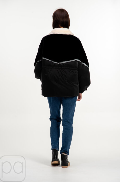 Зимняя стильная куртка THOMAS BIEBER цвет черный купить Николаев 4