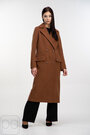 Пальто длинное с поясом ELVI цвет карамель купить Ровно 02