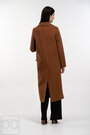 Пальто длинное с поясом ELVI цвет карамель купить Ровно 04