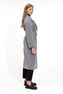Елегантне пальто на запах ALBANTO колір сірий купити Кропивницький 4